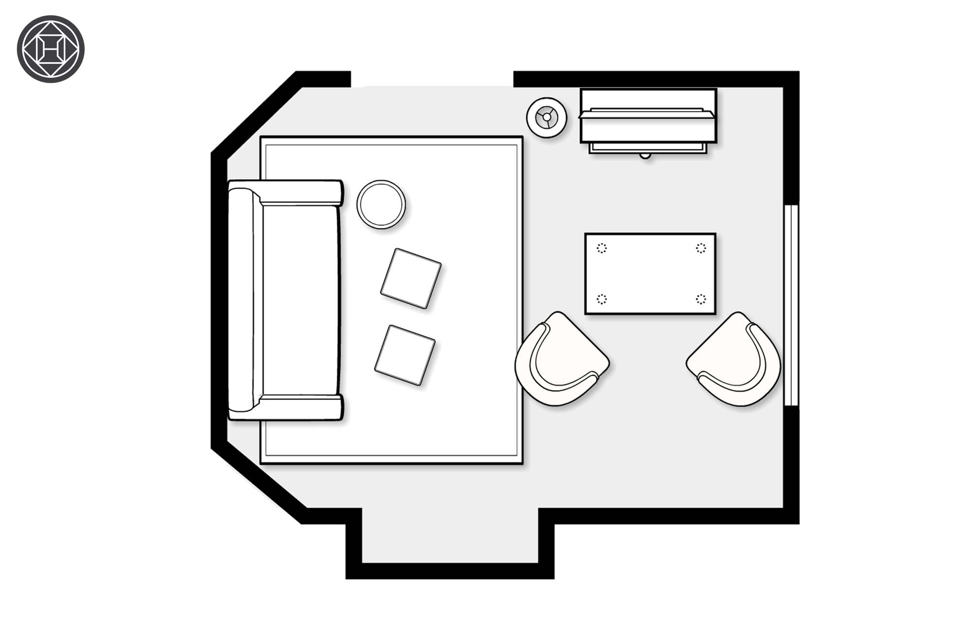 Joyce's Living Room Logan Square, Chicago Victoria Stadlin