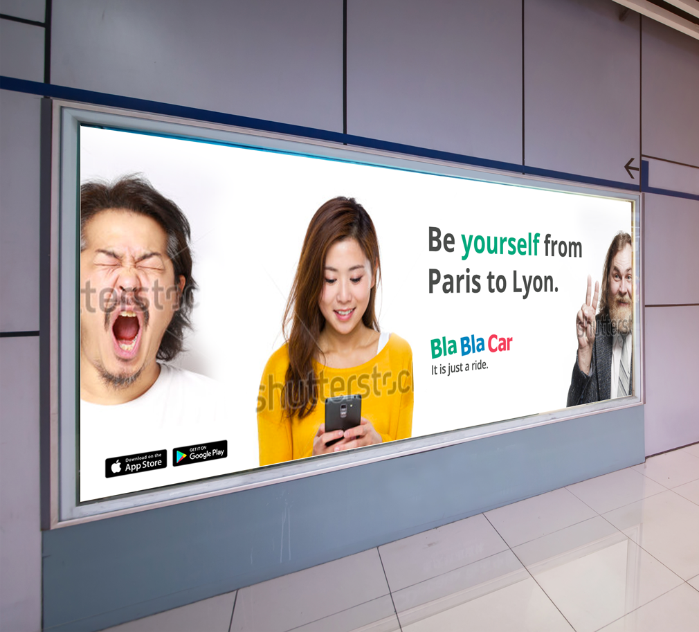 Campaign Concepts Blablacar Lisanne Creutzburg
