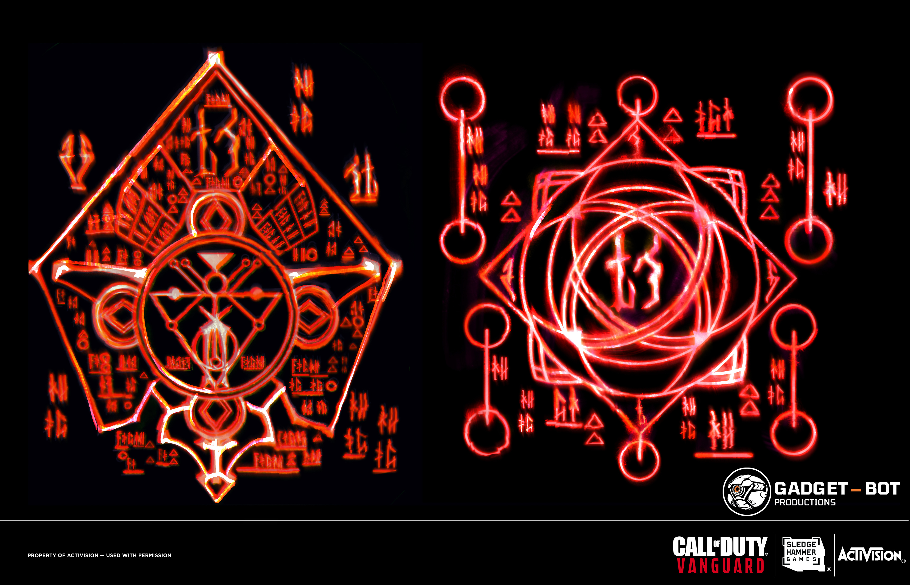 Call of Duty Vanguard: Demonic Rune Design - Brandon Roberts Concept ...