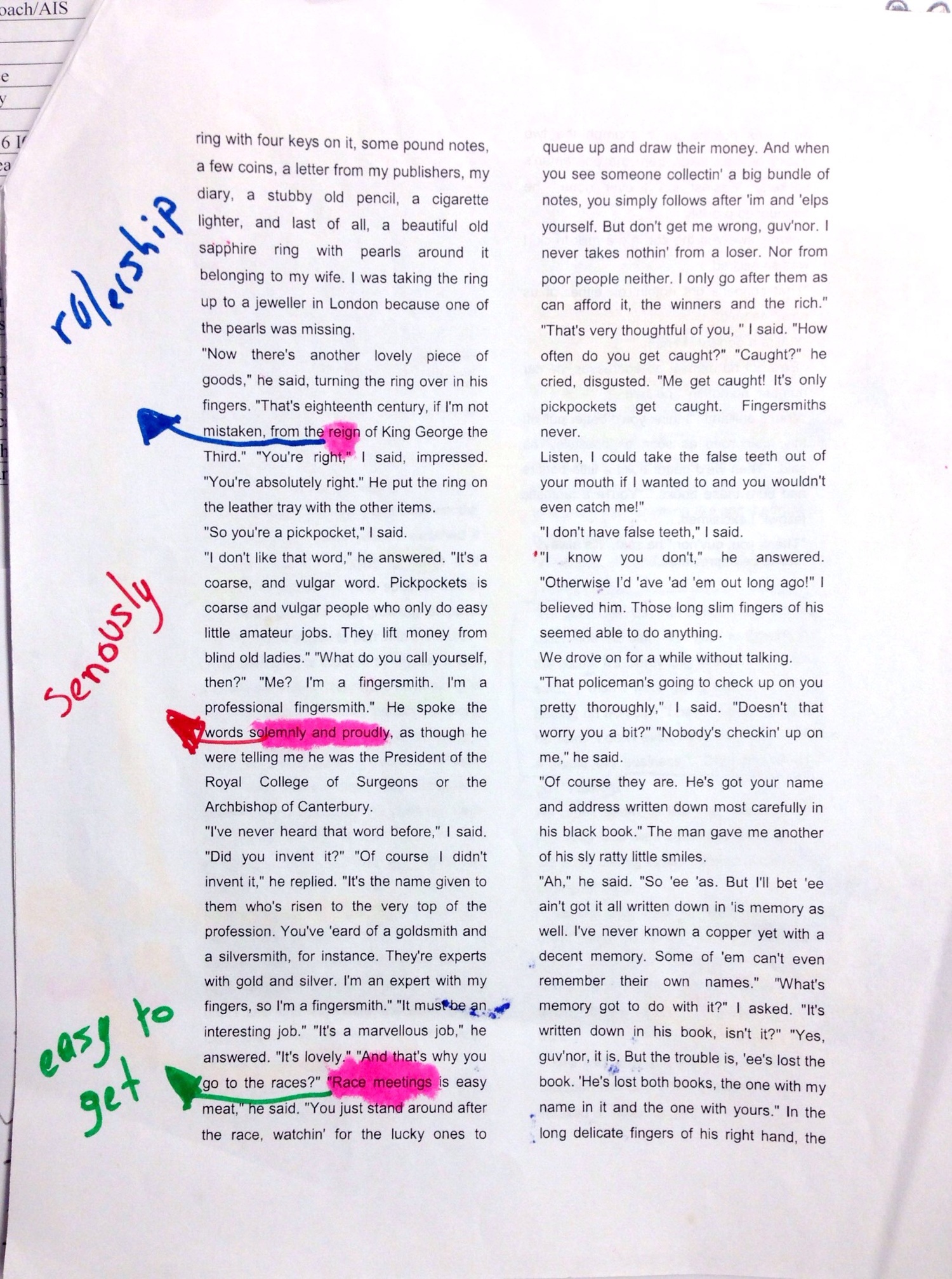 The hitchhiker by roald dahl questions and answers pdf picture