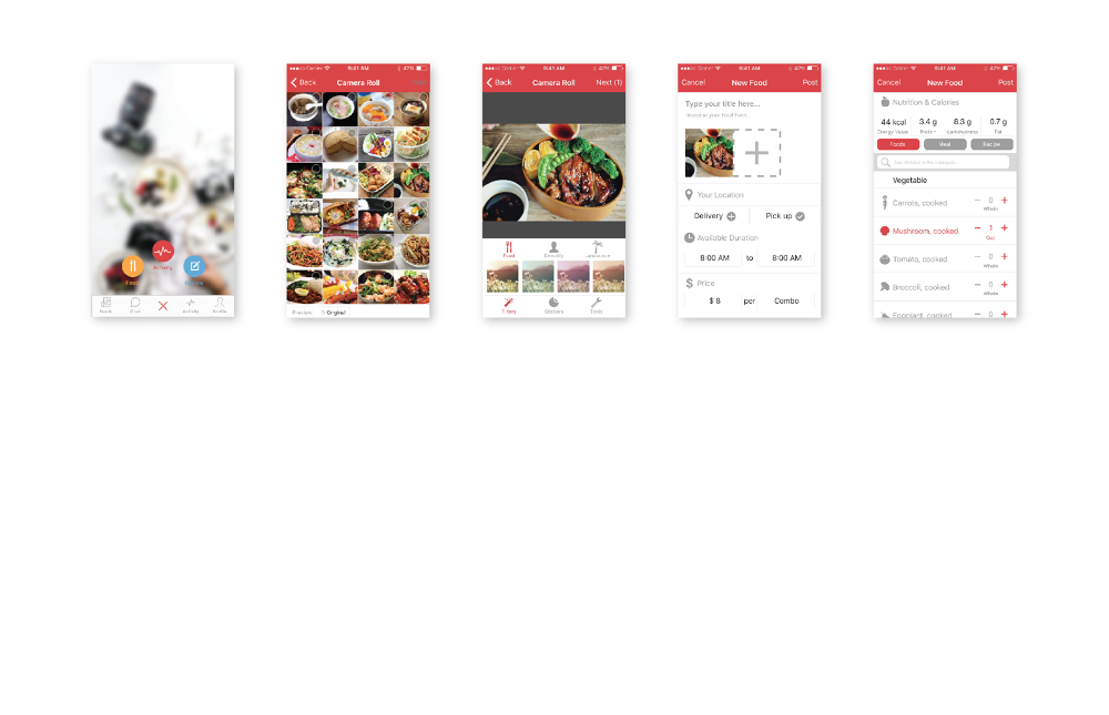 LunchBox Mobile App - Qing He