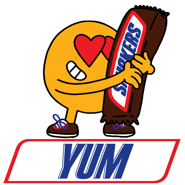 "Snickers Stickers" Campaign Noah Jodice Illustration