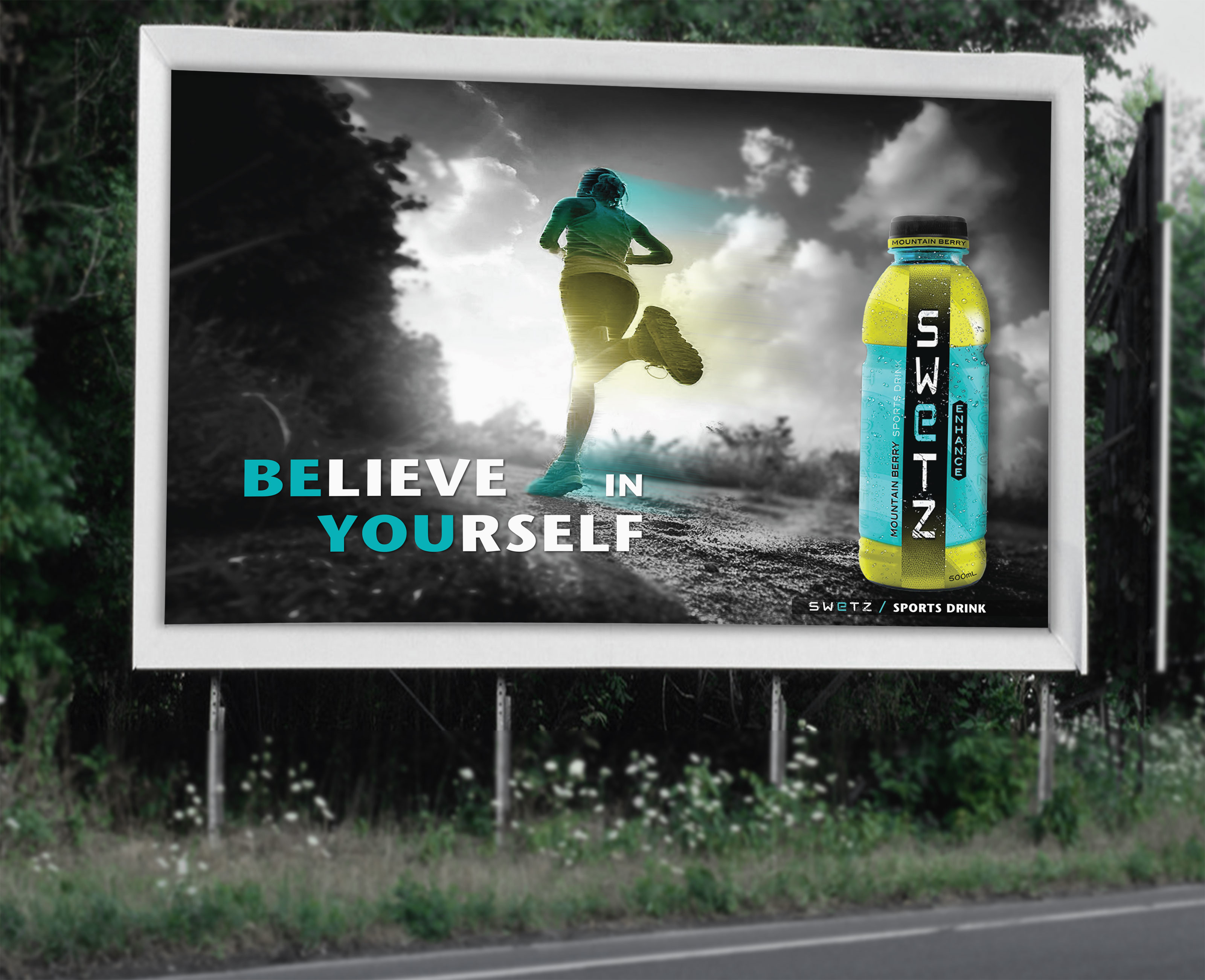 Sports Drink Ad Campaign Concept Graphic Design Portfolio