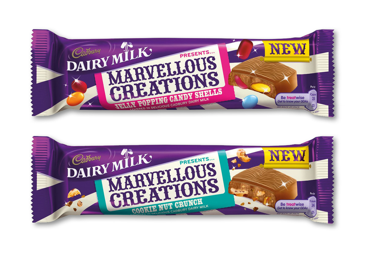 Cadbury Marvellous Creations Quiet Storm Design