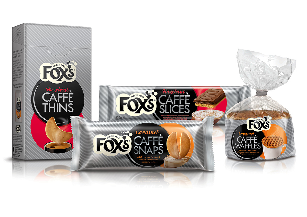 Fox's Biscuits Rebrand & NPD Quiet Storm Design