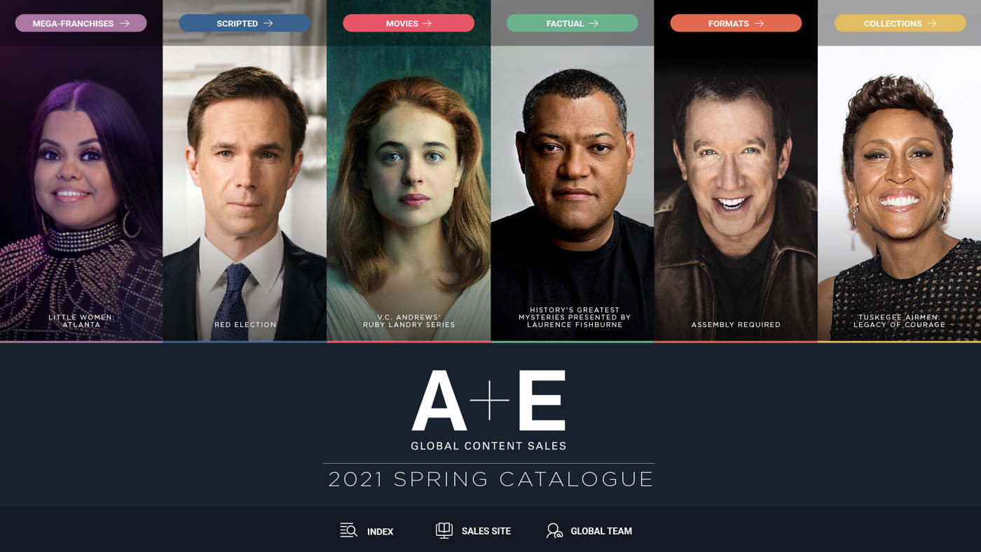 A+E Global Content Sales Digital Catalogue - selinalee