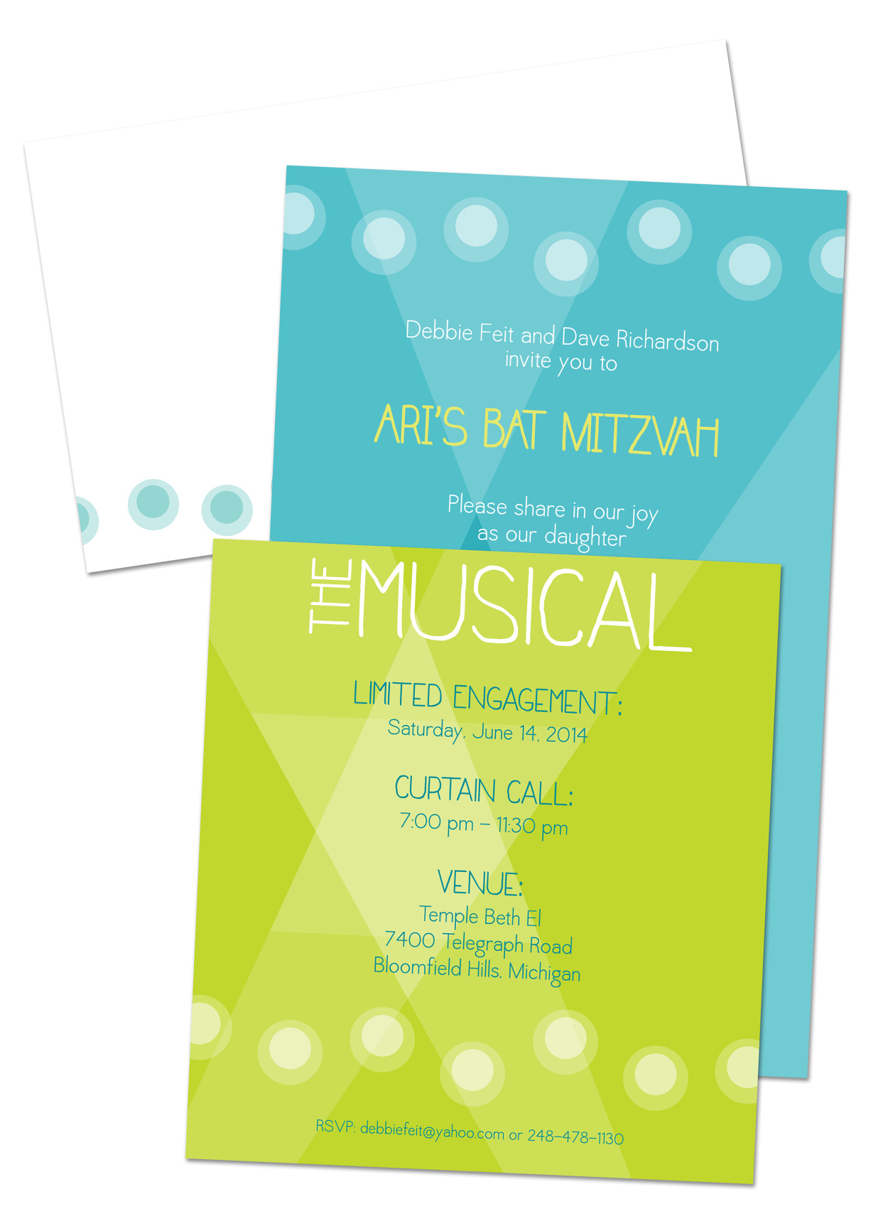 Invitations & Flyers - Sarey Ruden Design