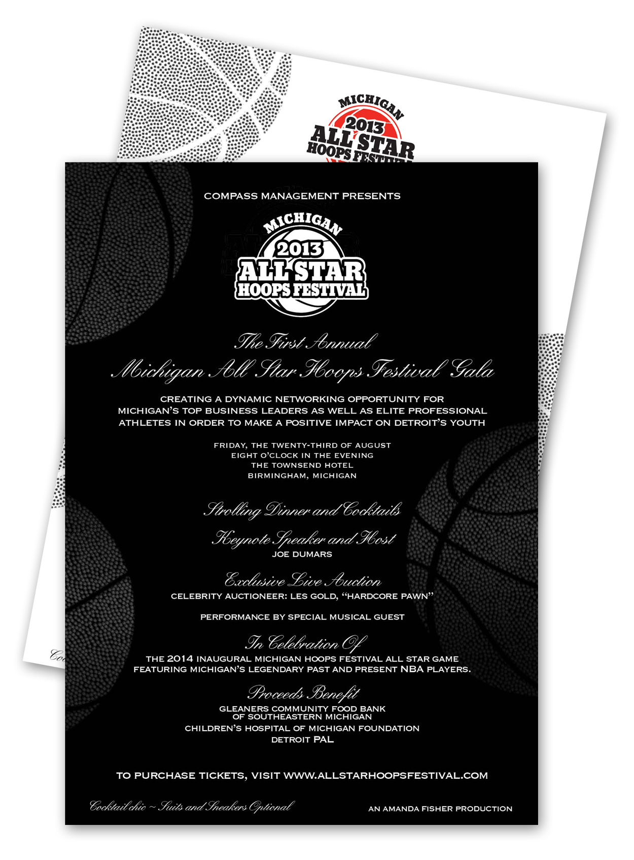 Invitations & Flyers - Sarey Ruden Design