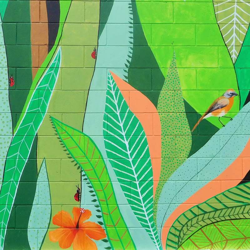 Mural for Manoeka - Millie Newitt Art