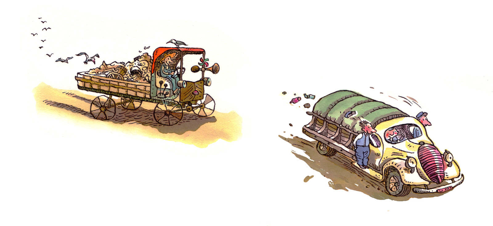 The Story of Rubbish Uwe Mayer Illustration