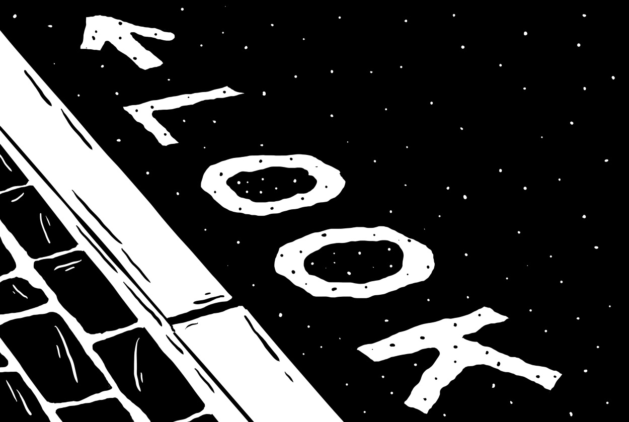 Les souvenirs en noir et blanc Cloé Bourguignon illustration