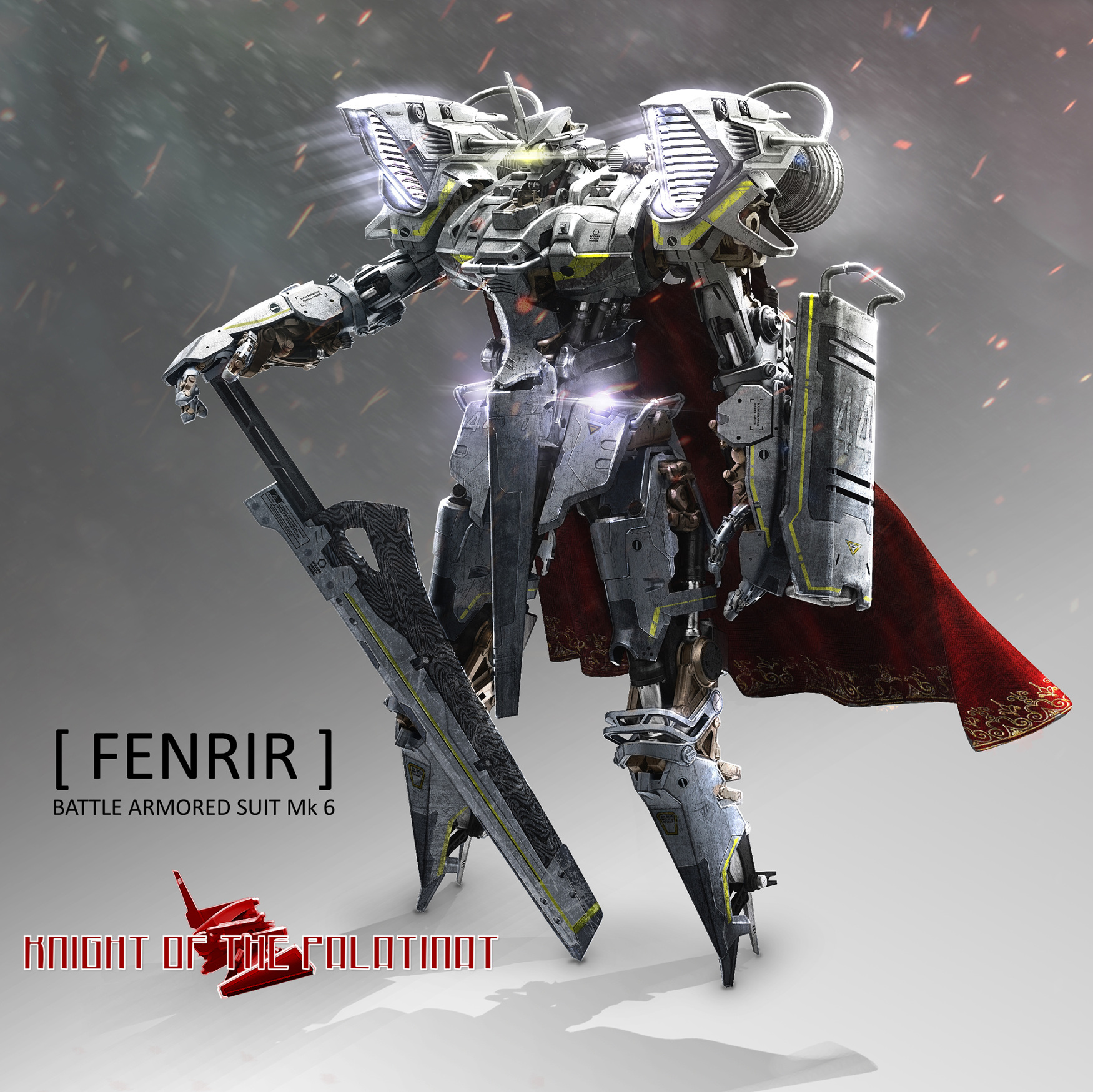 Nuthin’ But Mech　ロボット　メカニックデザイン Nuthin But Mech vol 3 Mech_01 - Gerald-Blaise-Concept-Artist
