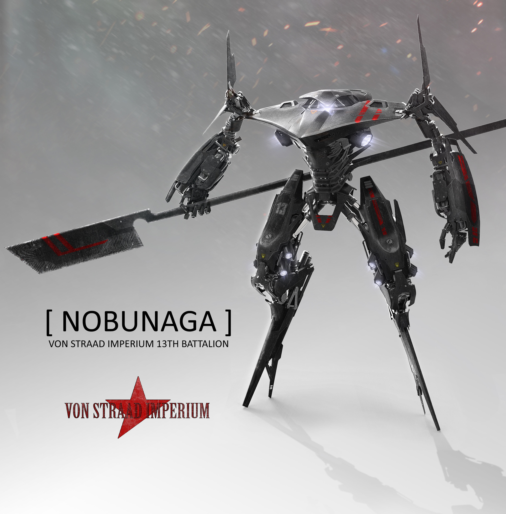 Nuthin But Mech vol 3 Mech_02 - Gerald-Blaise-Concept-Artist