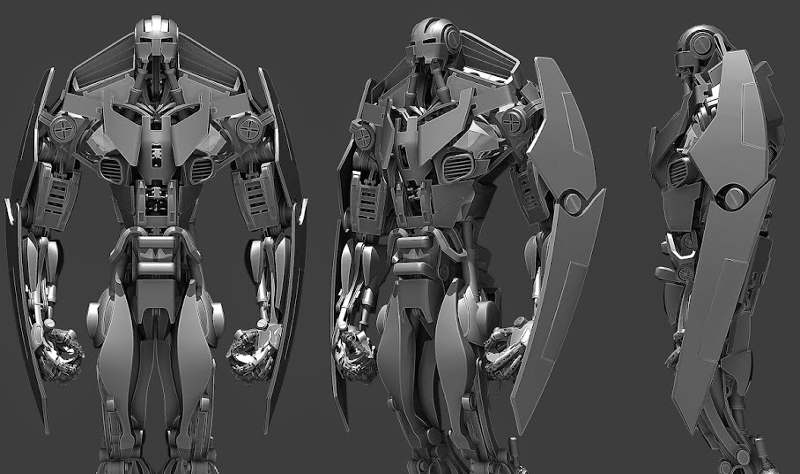 Nuthin But Mech vol 3 Mech_01 - Gerald-Blaise-Concept-Artist