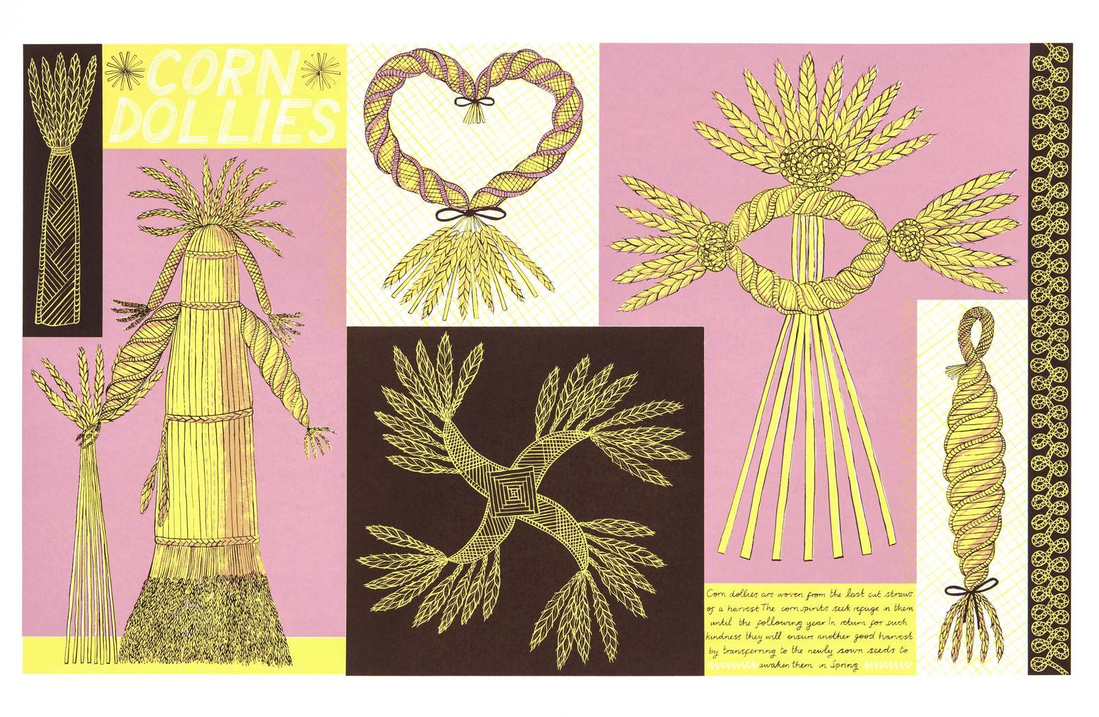 Corn Dollies Alice Pattullo Illustration