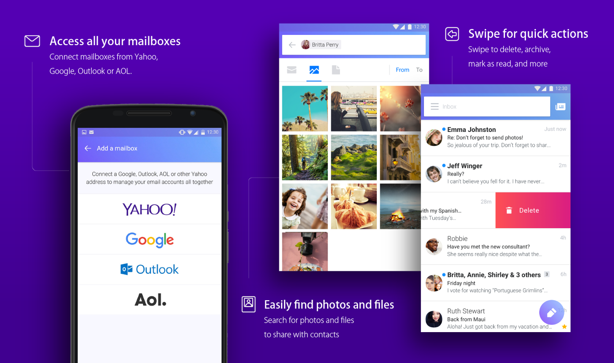 Yahoo Mail Screenshots - J Molina Design