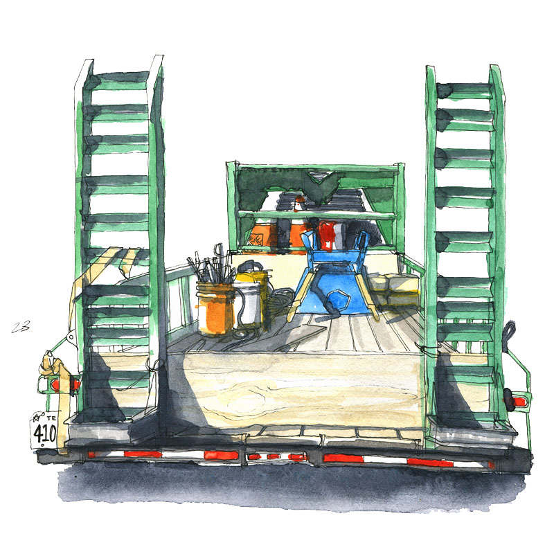 Back of Trucks Jessica Fontenot