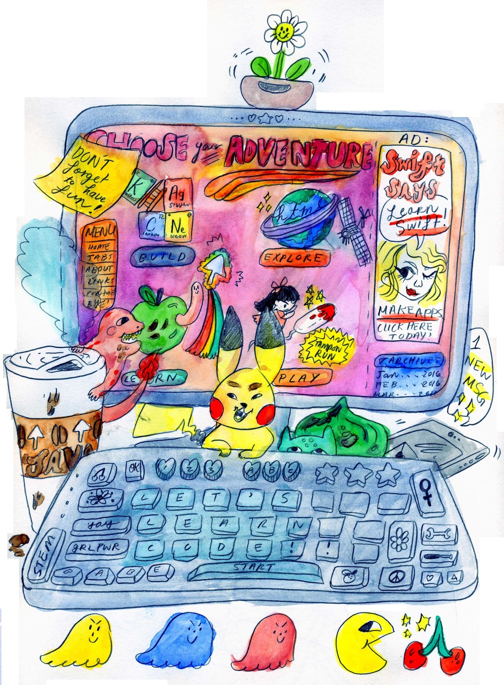 Rookie Mag Illustrations - Isabel Ryan