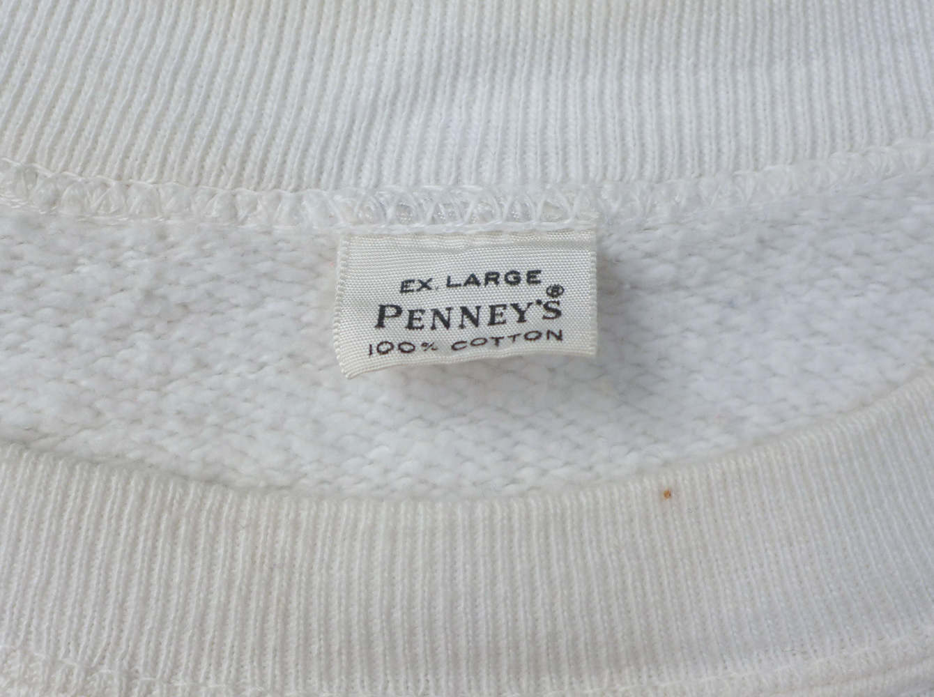 50's Chain Stitched Penney's Sweat. - Walter Warren Walters