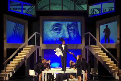 Enron - Sarah Lewis Theatre Designer and Maker