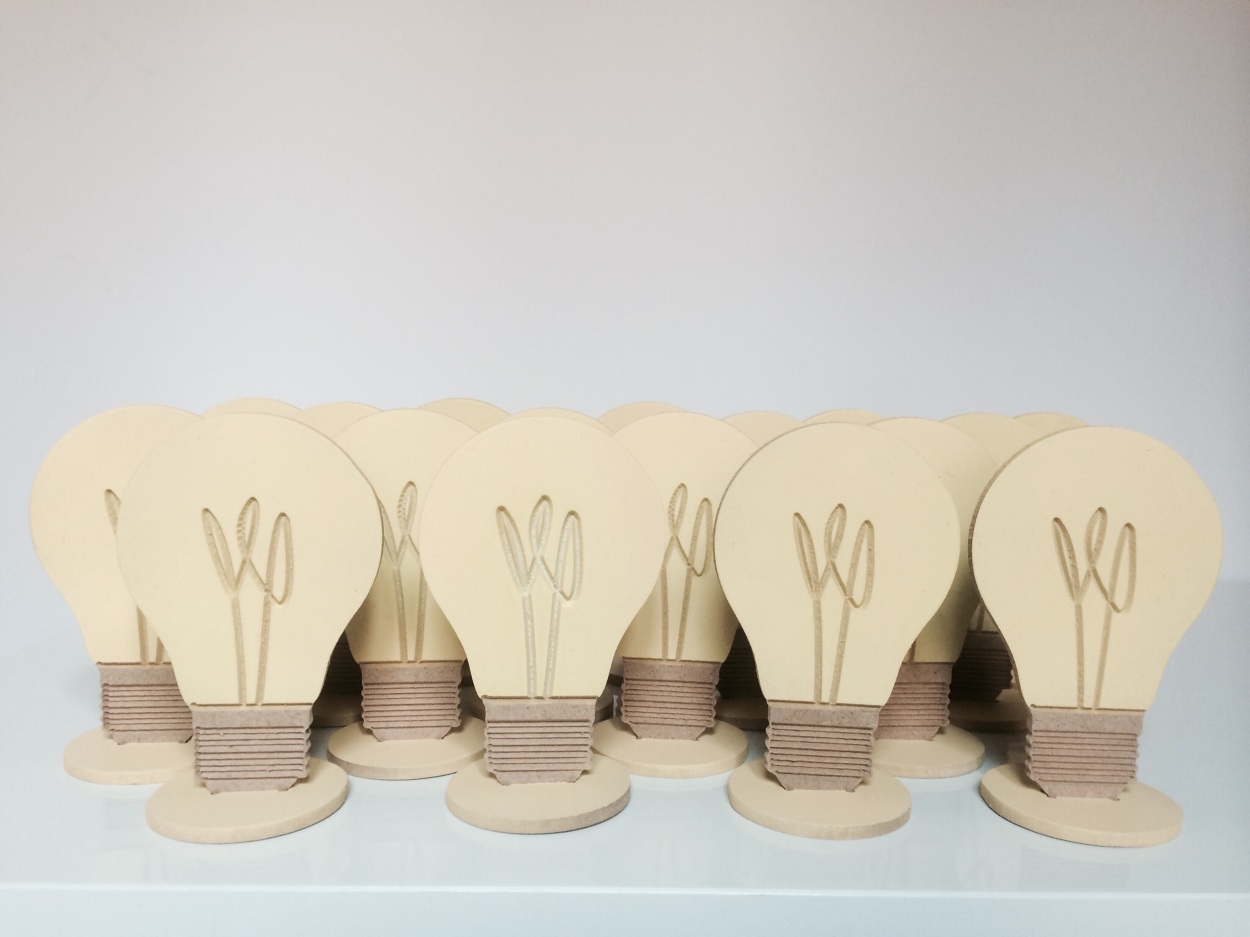 The fake light bulb Designed by Iratxe