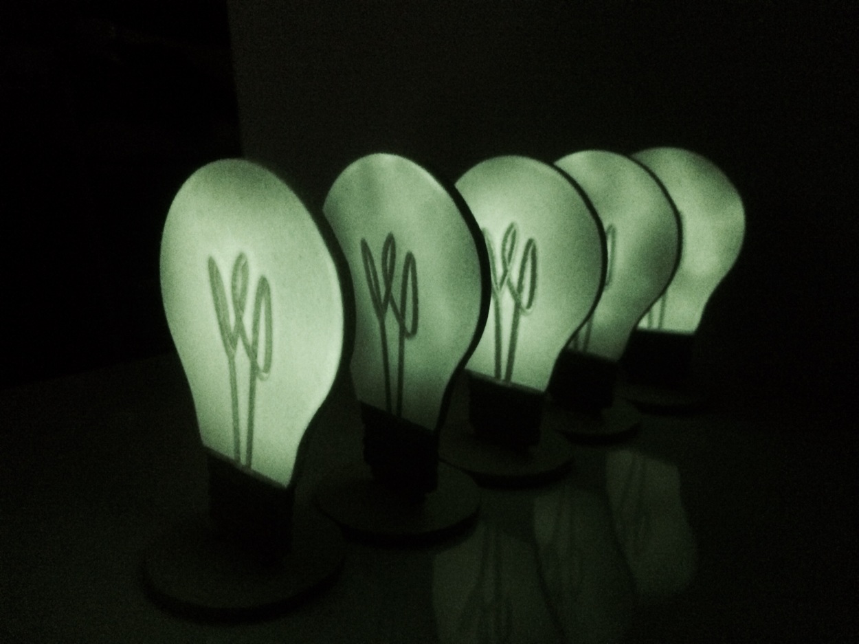 The fake light bulb Designed by Iratxe