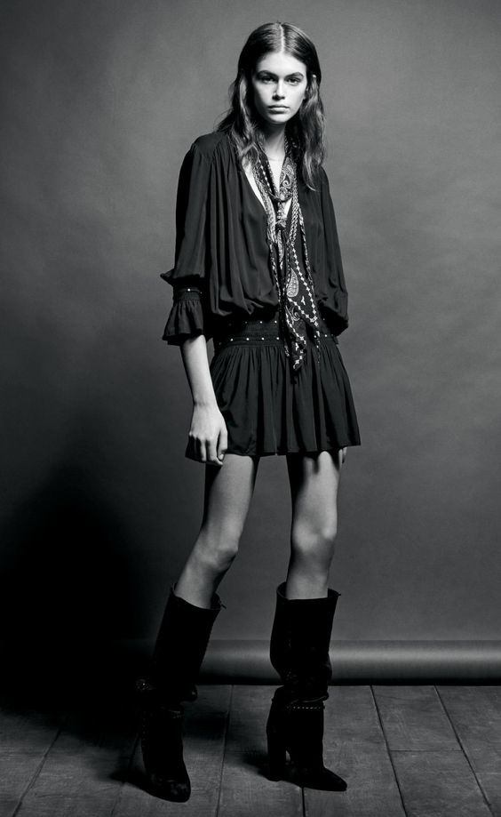 Saint Laurent SS19 Lookbook - Michaela Bosch
