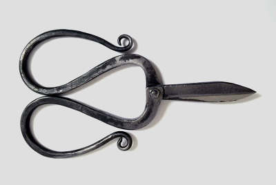 Scissors - Handwrought Tools. Aaron Beck, Blacksmith