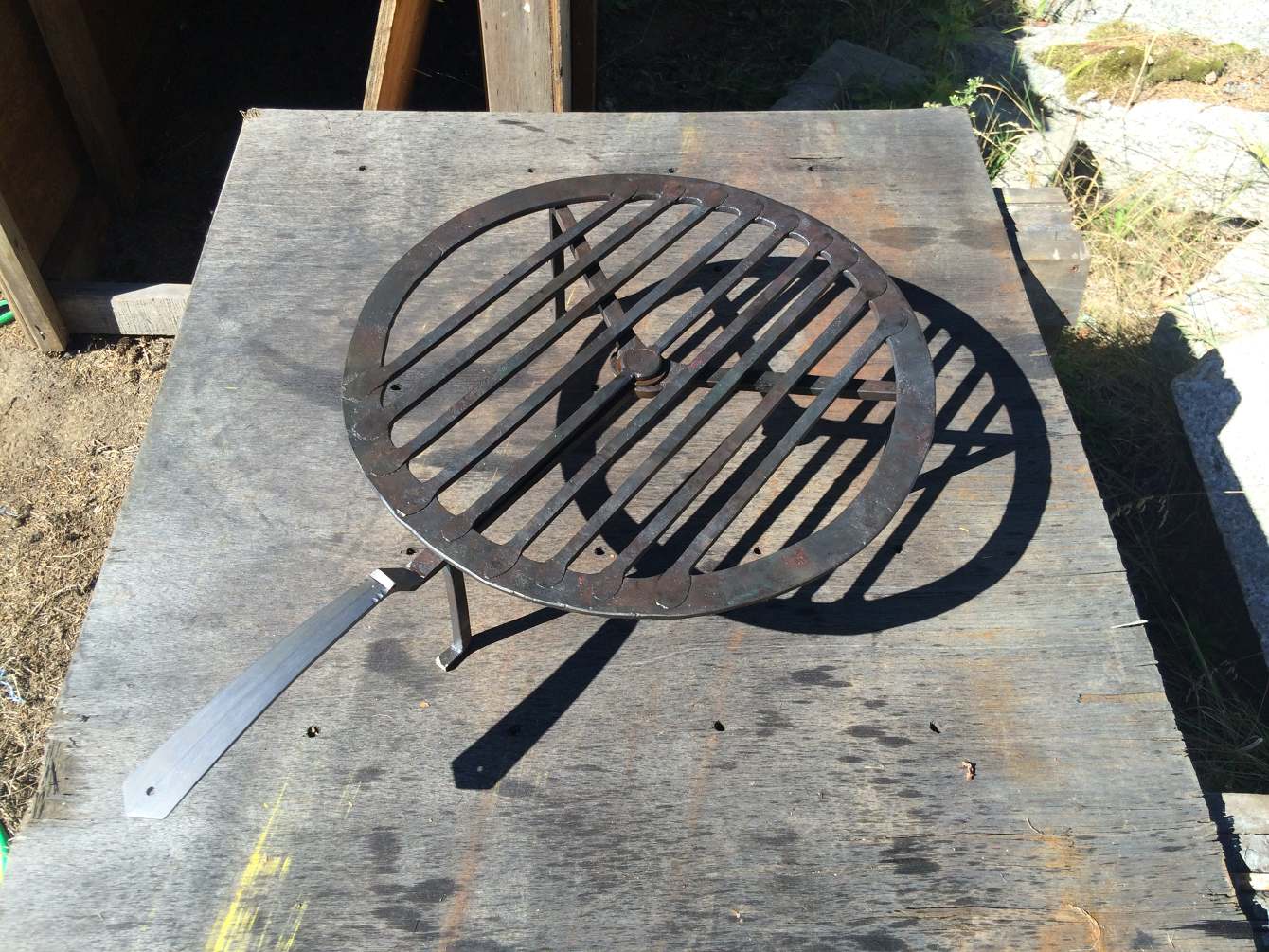Broiler - Handwrought Tools. Aaron Beck, Blacksmith