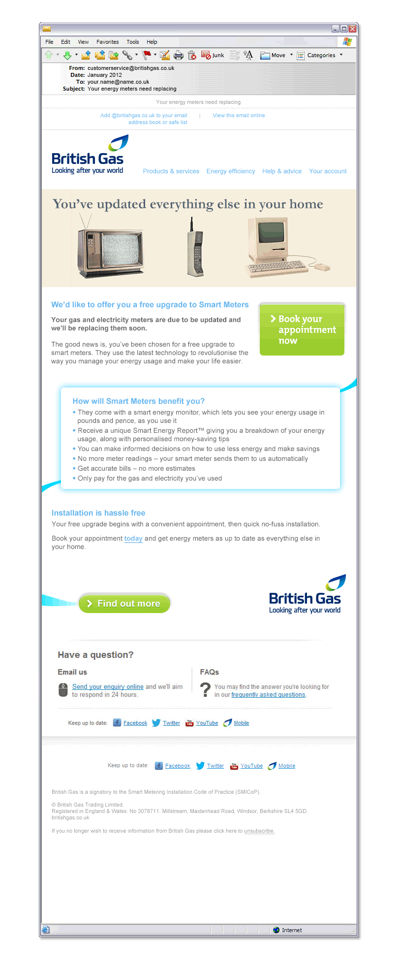 British Gas smart meters Tooky de Vall