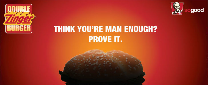 Kfc Double Zinger Burger Nish
