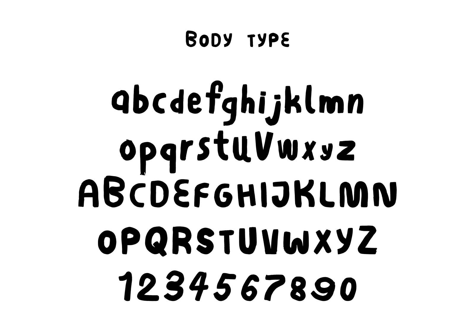 Body Types Typefaces Body Type - summerstudio