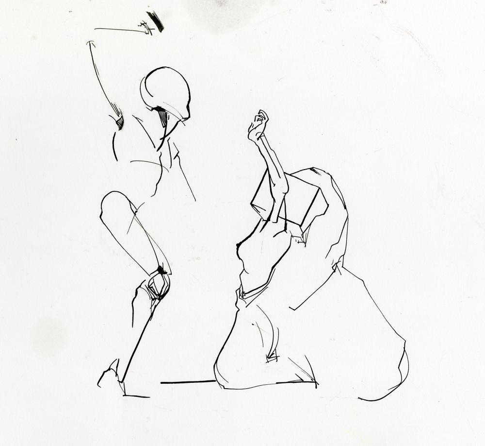 Medusa Script Medusa and John the Baptist. - Goyo K. Archive