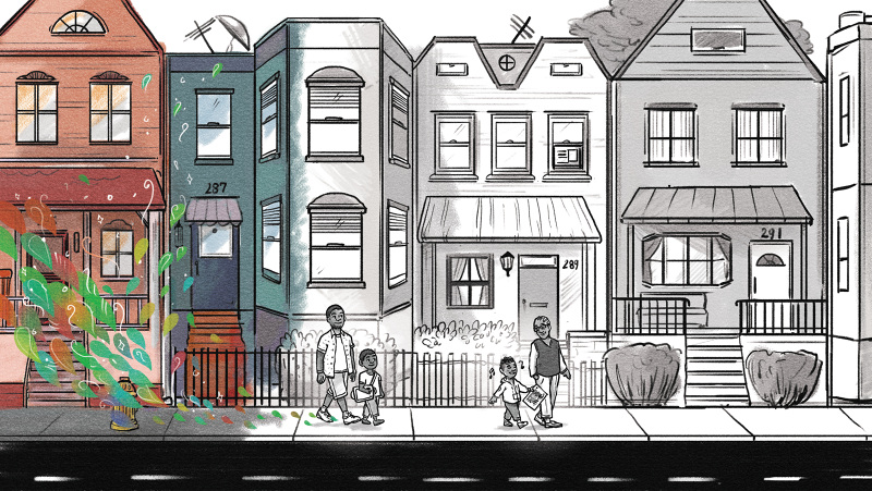 Jackson and the Not-So-Colorful Day - AMW Illustration & Design