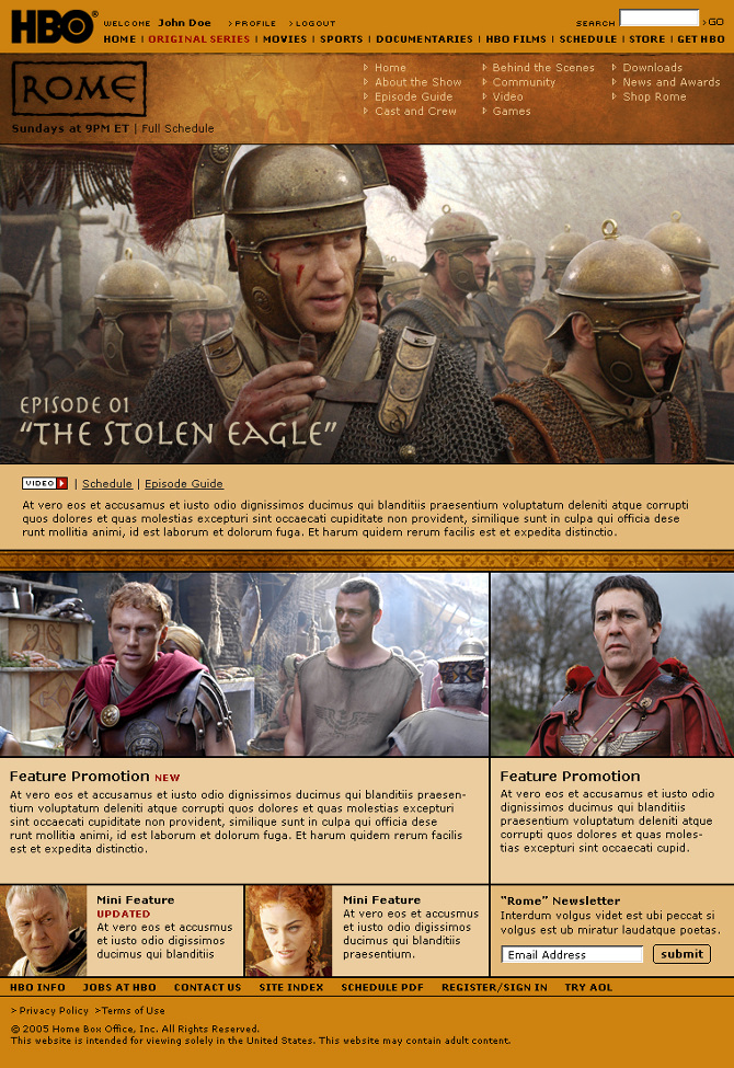 ROME - HBO - Barbara Buenz