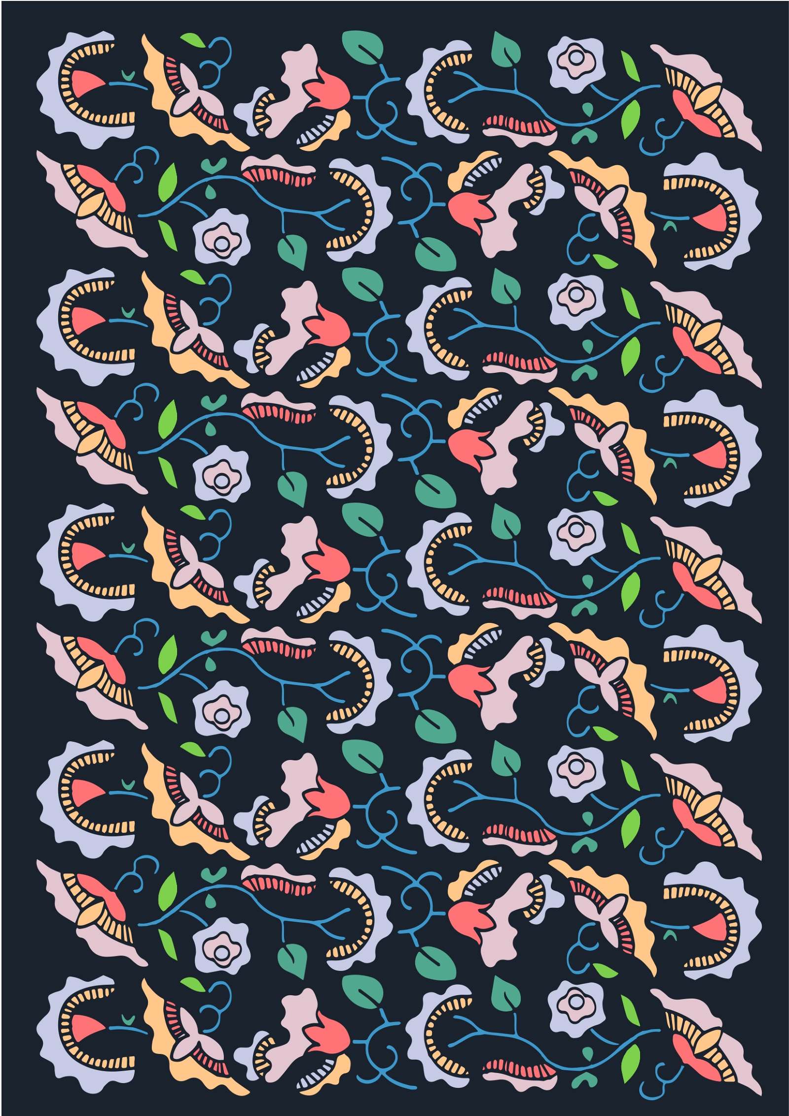 Bang Biru - Indonesia in Patterns