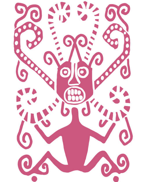 Pua Kumbu Creatures - Indonesia in Patterns