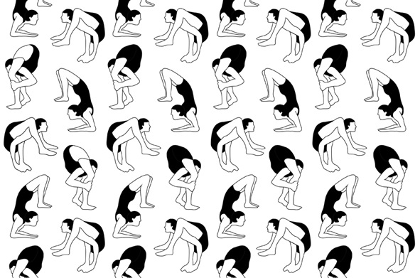 CONTORTIONISTS PATTERN - Silvia Montanari