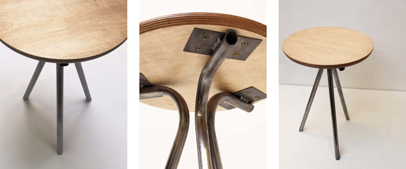 Three Legged Trio Christatjong - How To Attach Metal Legs Wood Table Three Legged Trio Christatjong - How To Attach Metal Legs Wood Table