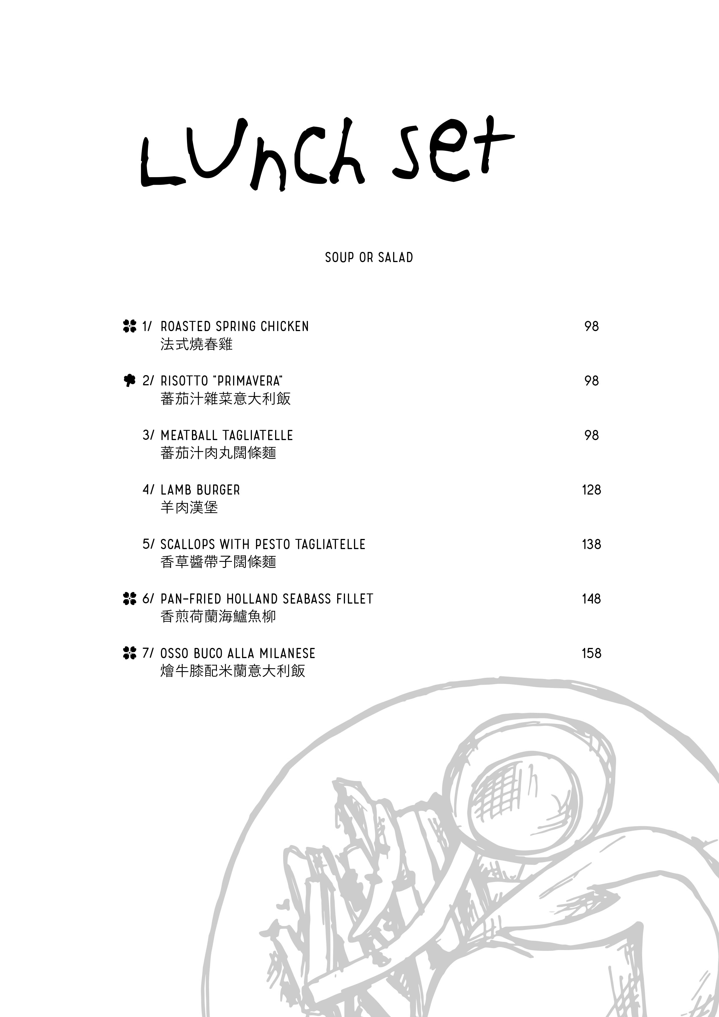 Blossom Cafe Menu Design WONG CHING TING