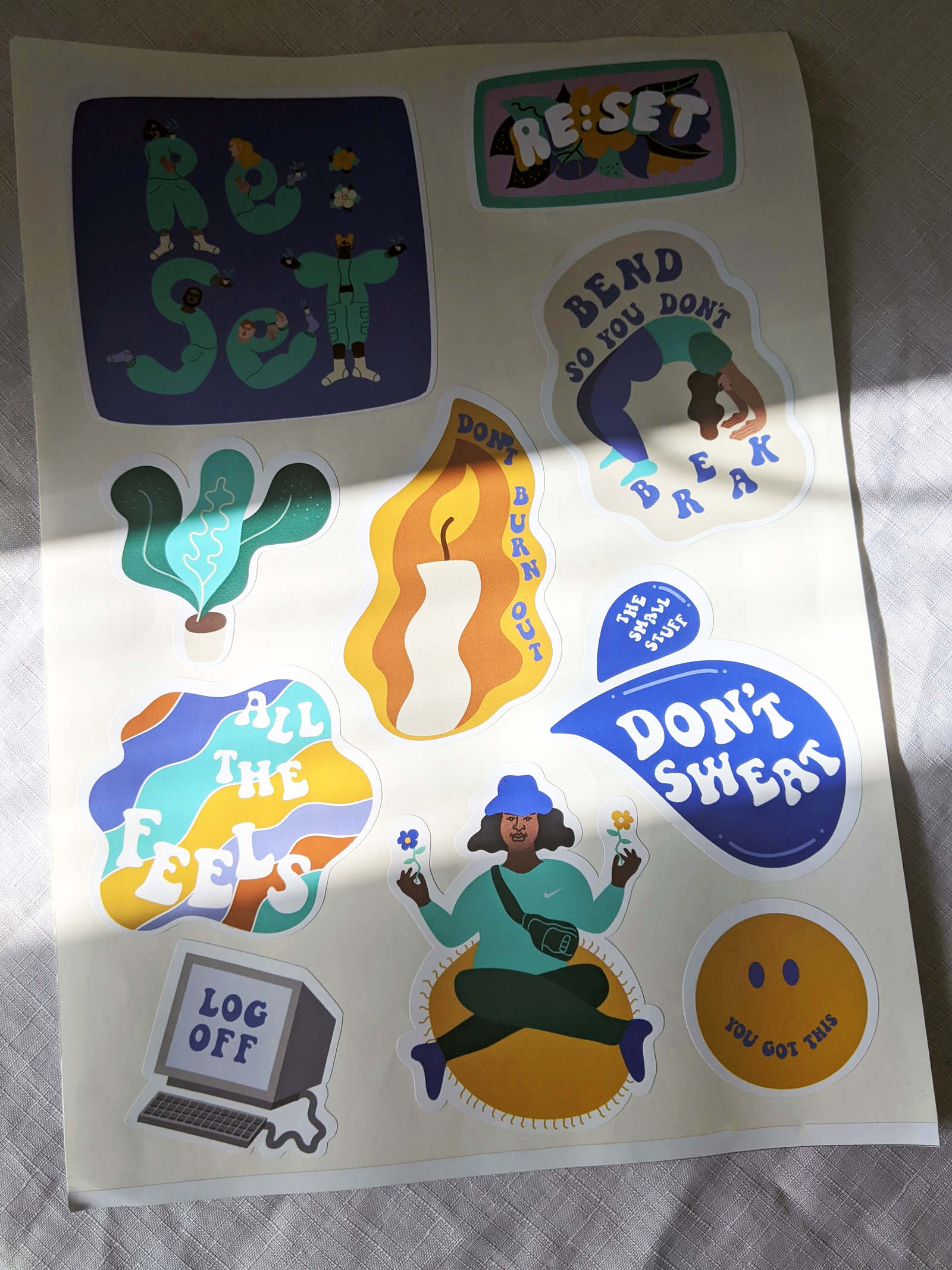 Nike x Asos stickers - erin aniker