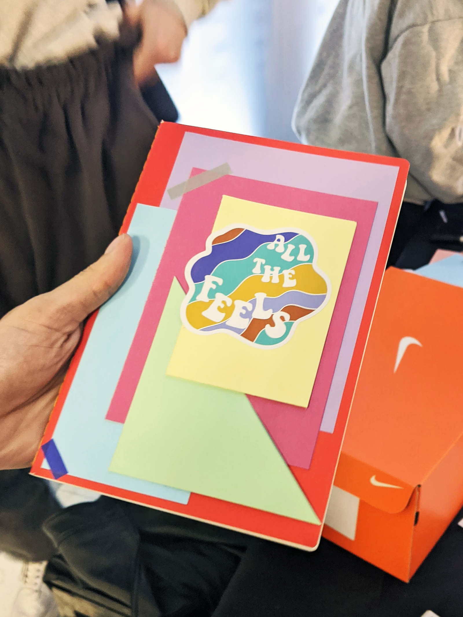 Nike x Asos stickers - erin aniker