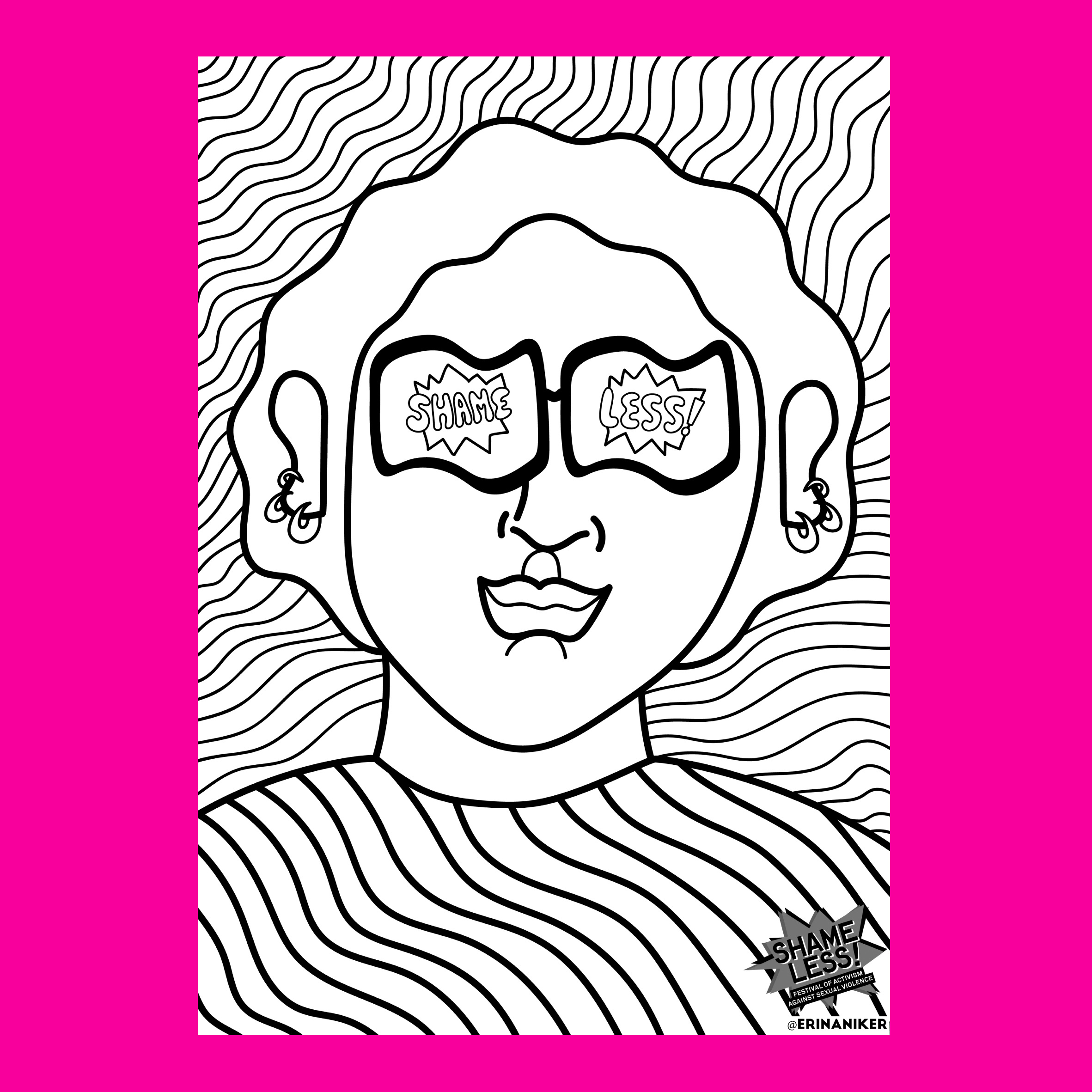 Shameless Colouring In Sheets - erin aniker