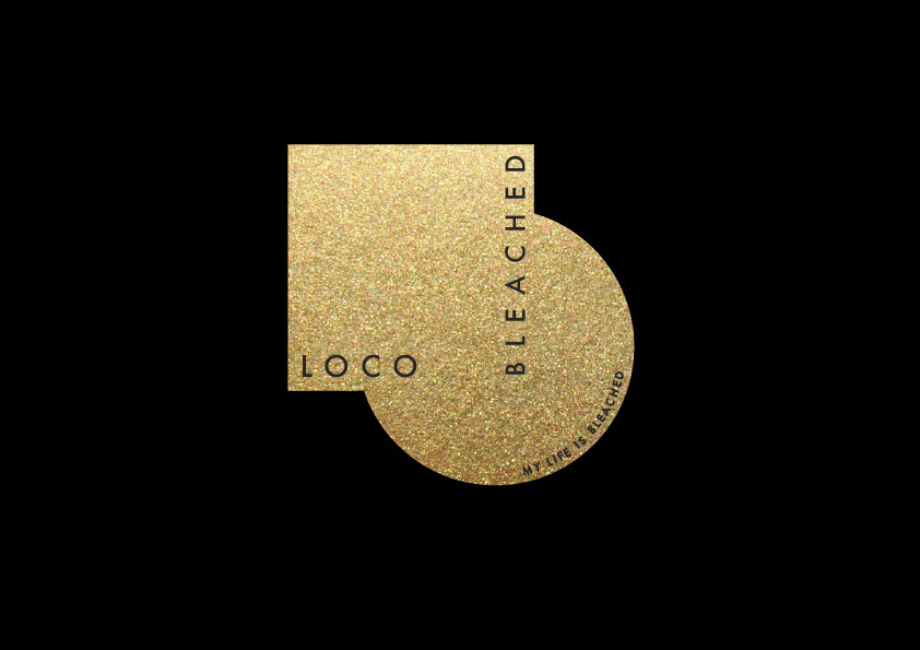 [ALBUM DESIGN] LOCO 'BLEACHED' - sparks edition