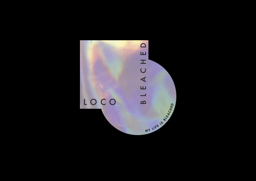 [ALBUM DESIGN] LOCO 'BLEACHED' - sparks edition