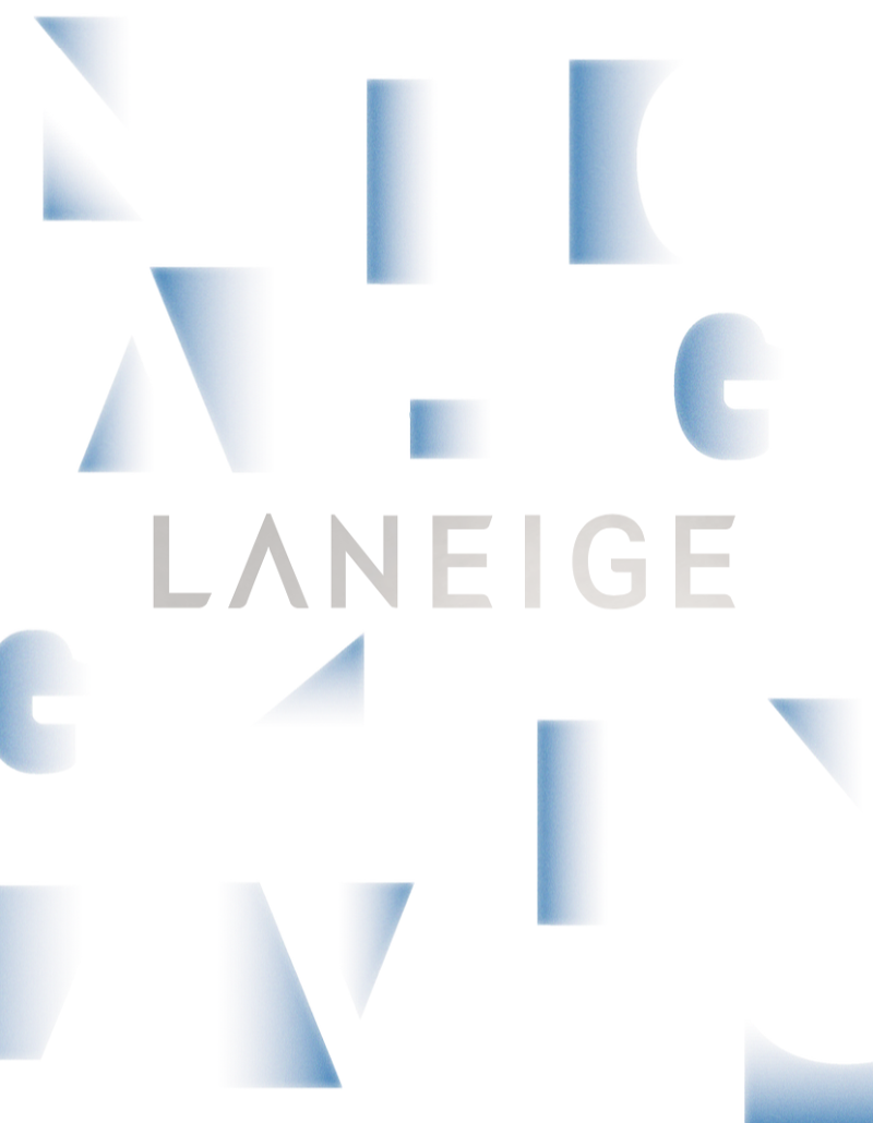 IDENTITY] LANEIGE Brand graphic motif design - sparks edition, image size:800x1030