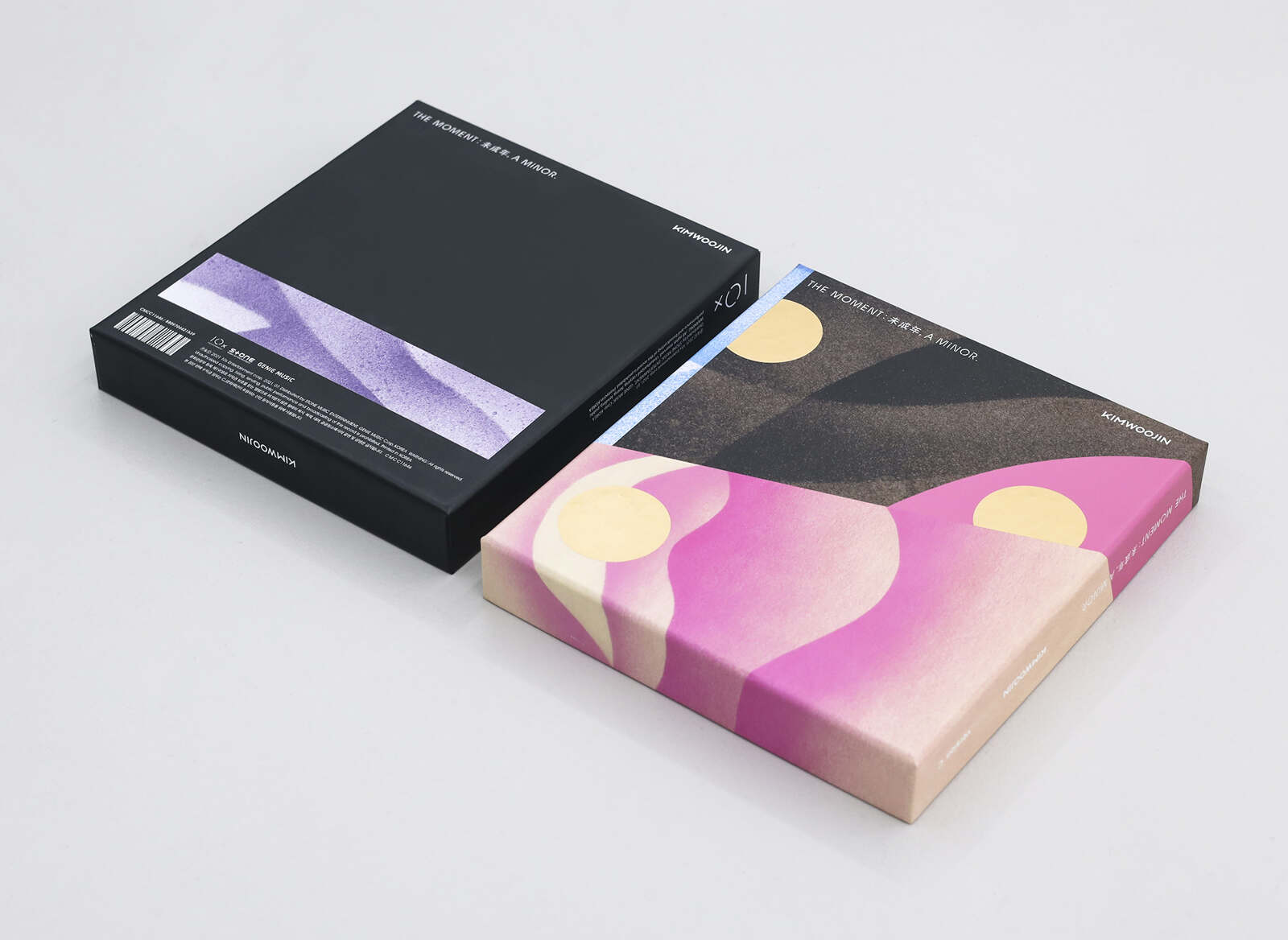 ALBUM DESIGN] The moment : 未成年, a minor. by KIM WOOJIN - sparks