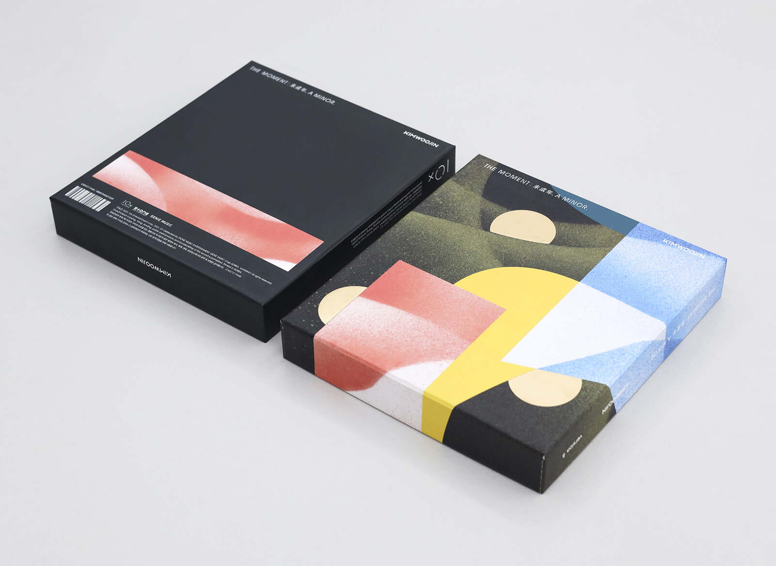 ALBUM DESIGN] The moment : 未成年, a minor. by KIM WOOJIN - sparks