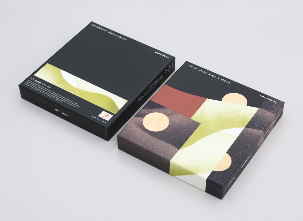 [ALBUM DESIGN] The moment : 未成年, a minor. by KIM WOOJIN - sparks edition