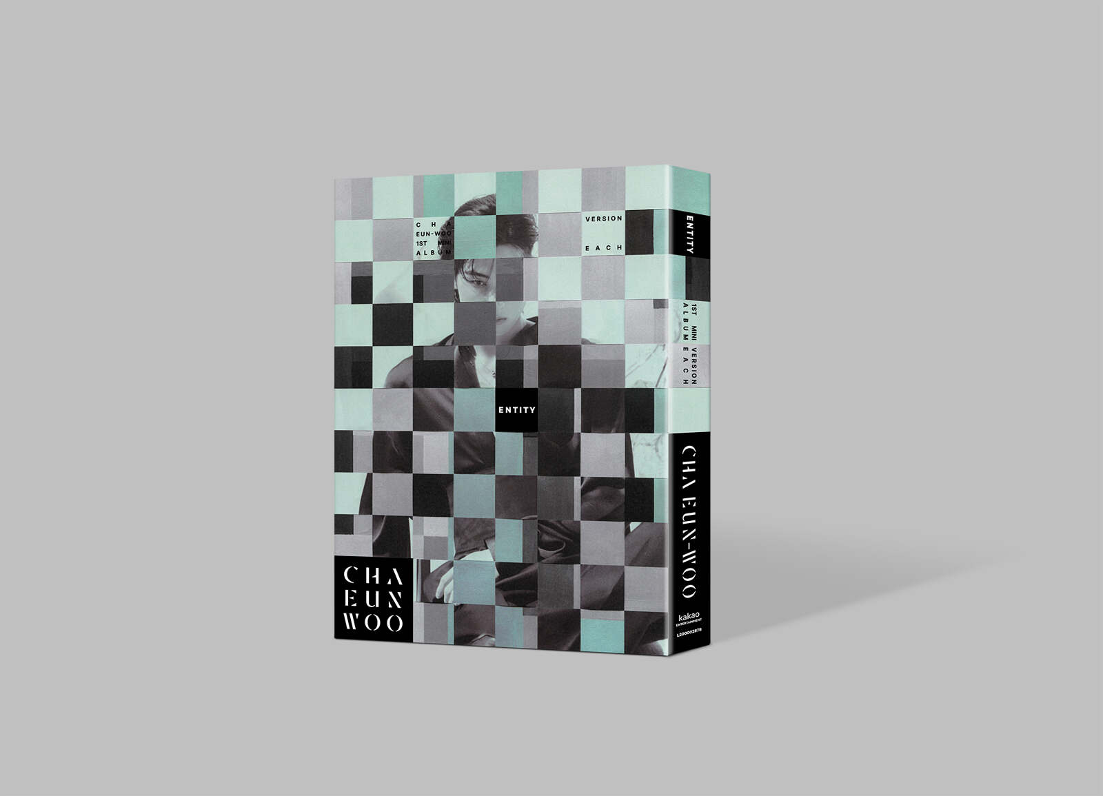 ALBUM DESIGN] ENTITY by CHA EUN-WOO - sparks edition